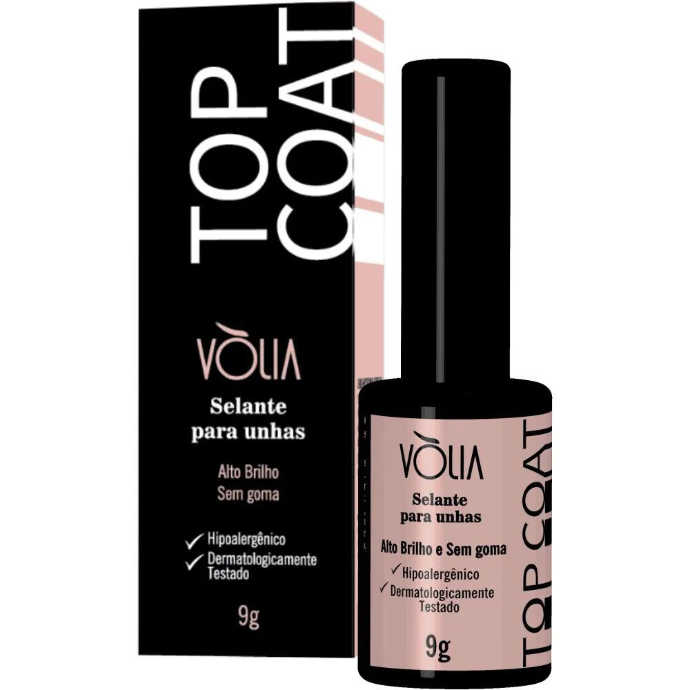 Selante para Unhas em Gel Top Coat Finalizador 9g Volia