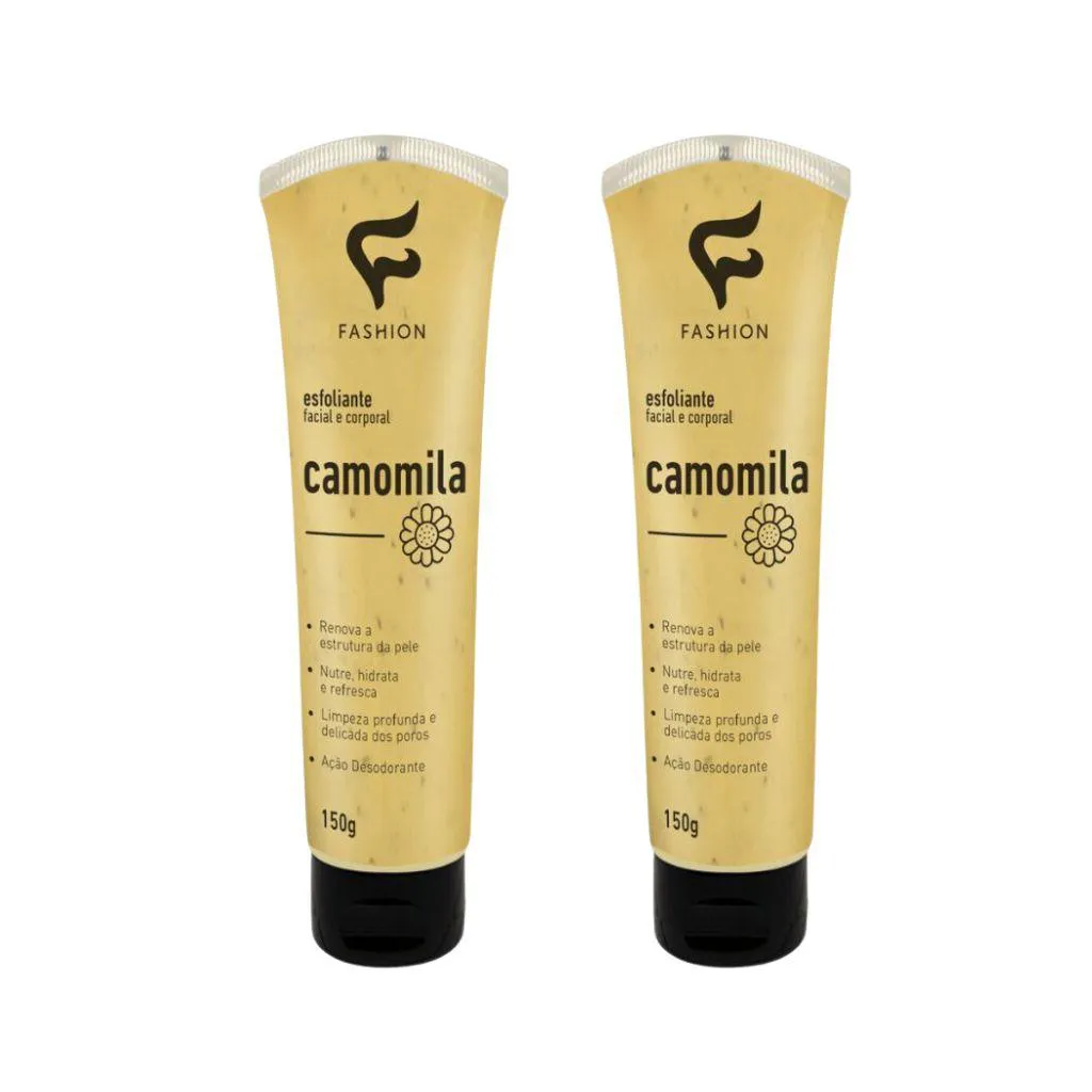 Esfoliante Fashion Facial e Corporal 150g Camomila - 2un
