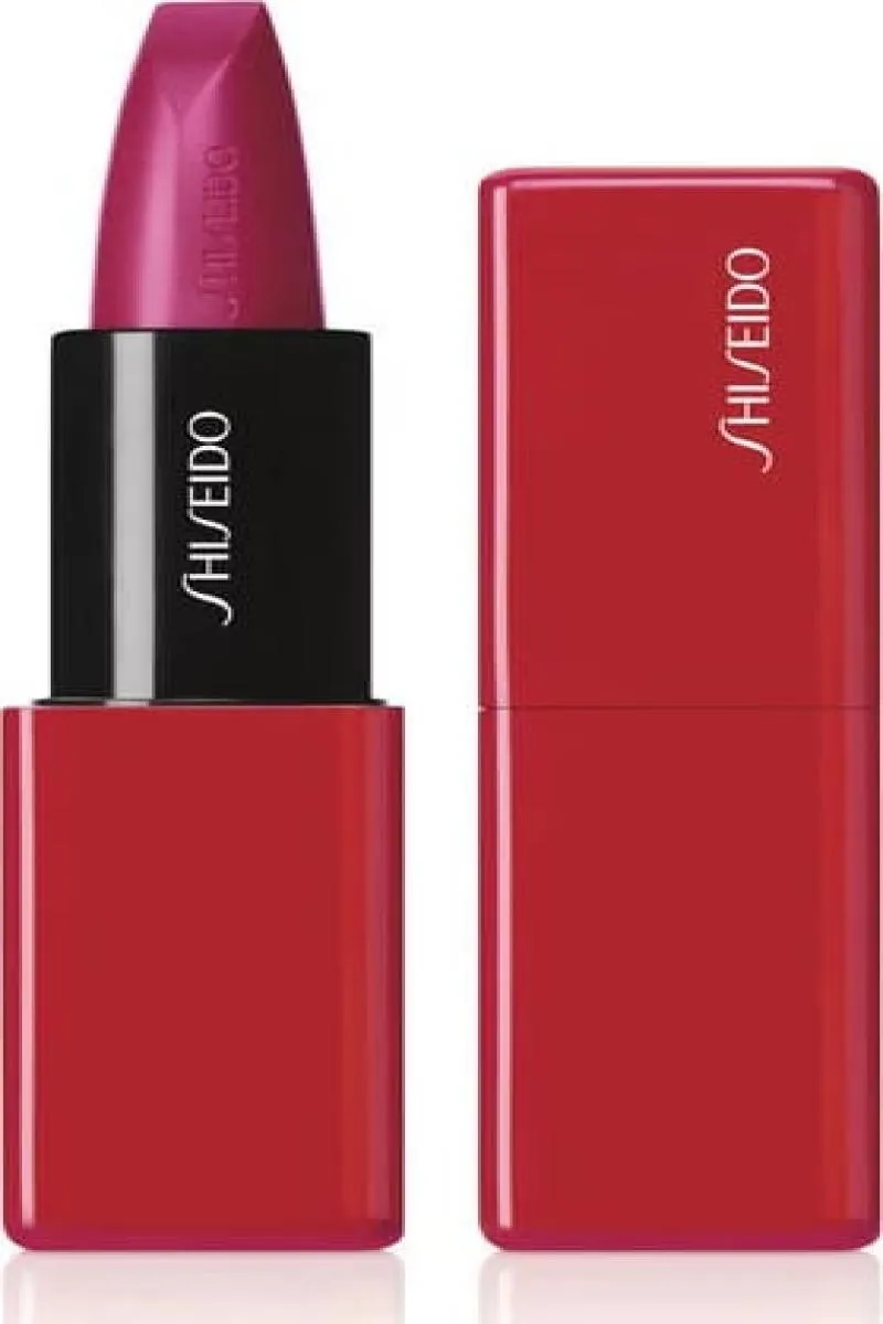 Batom Shiseido Technosatin Gel Lipstick 422 Fuchsia Flux