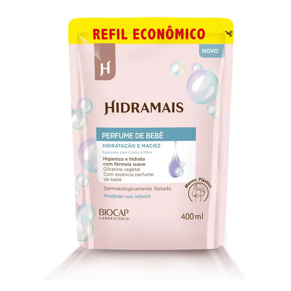 Sabonete Perfume de Bebê Refil 400ml