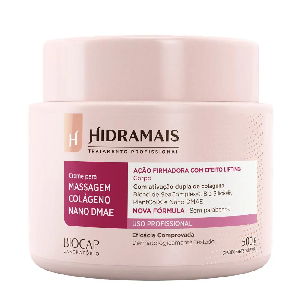 Creme Para Massagem Colágeno Nano Dmae 500g