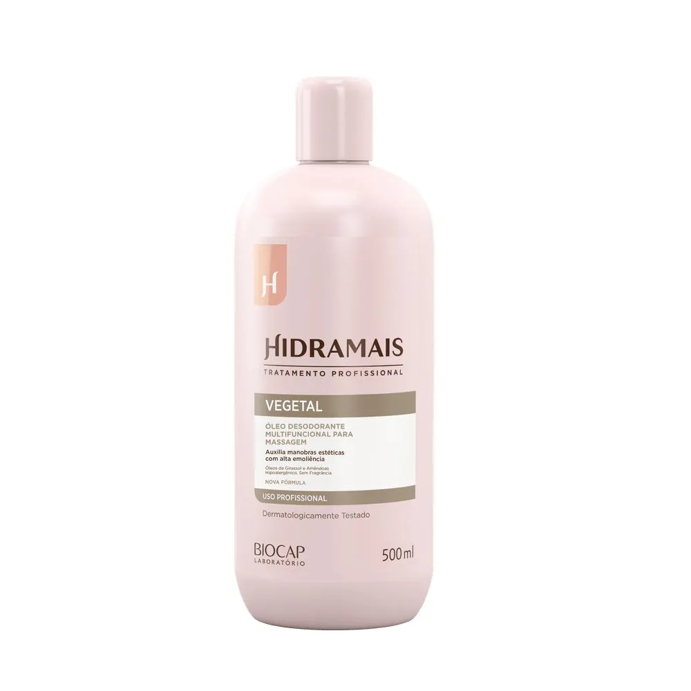 Óleo Para Massagem Vegetal 500ml