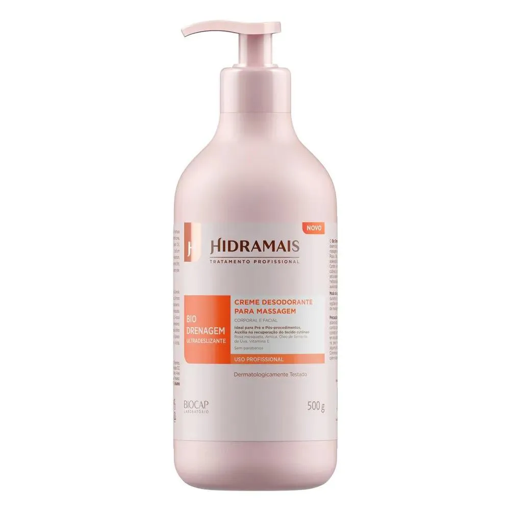 Creme Desodorante para Massagem Bio Drenagem 500g