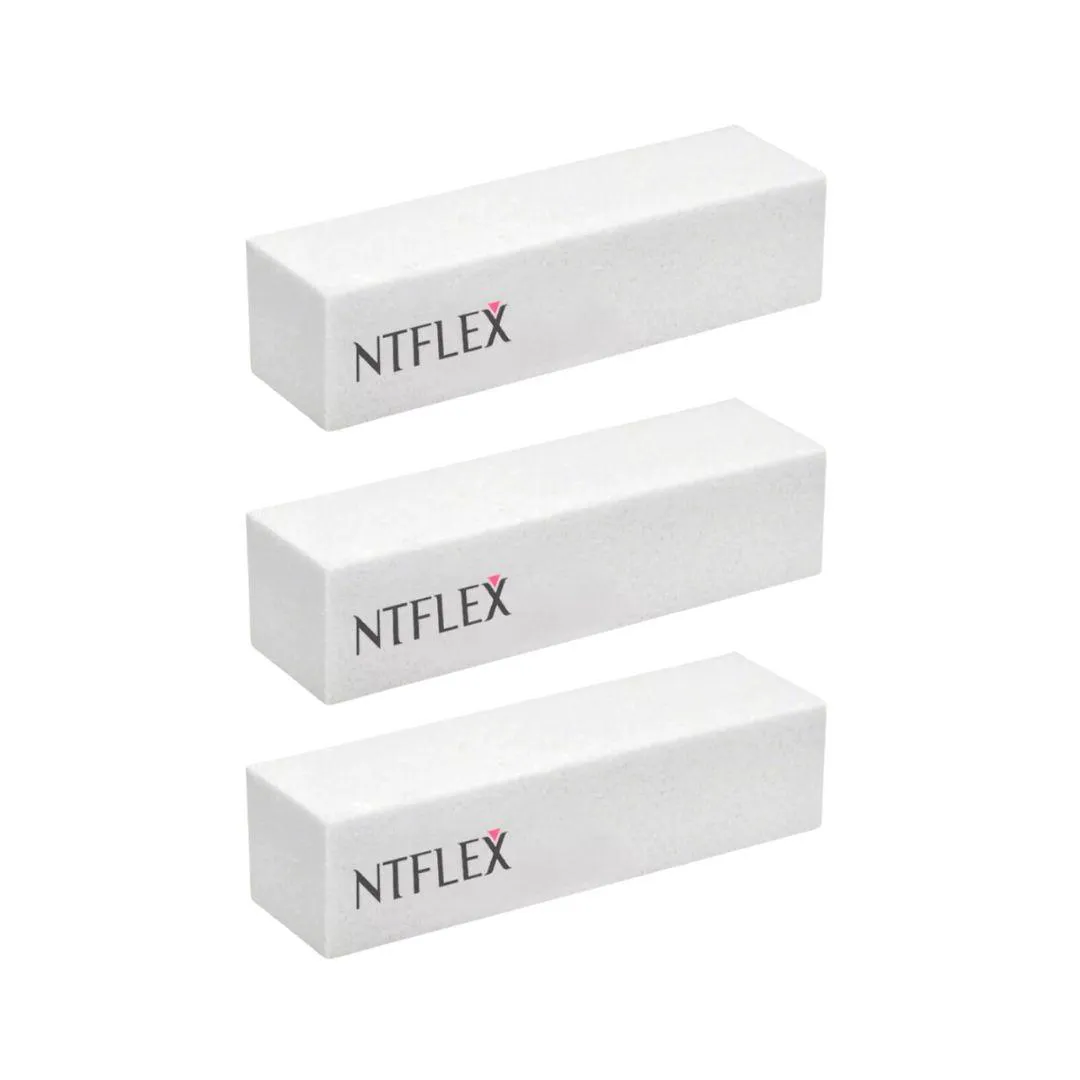 Lixa Unhas Ntflex Ref 1376 Polidora Bloco Arenoso Pequen-3un