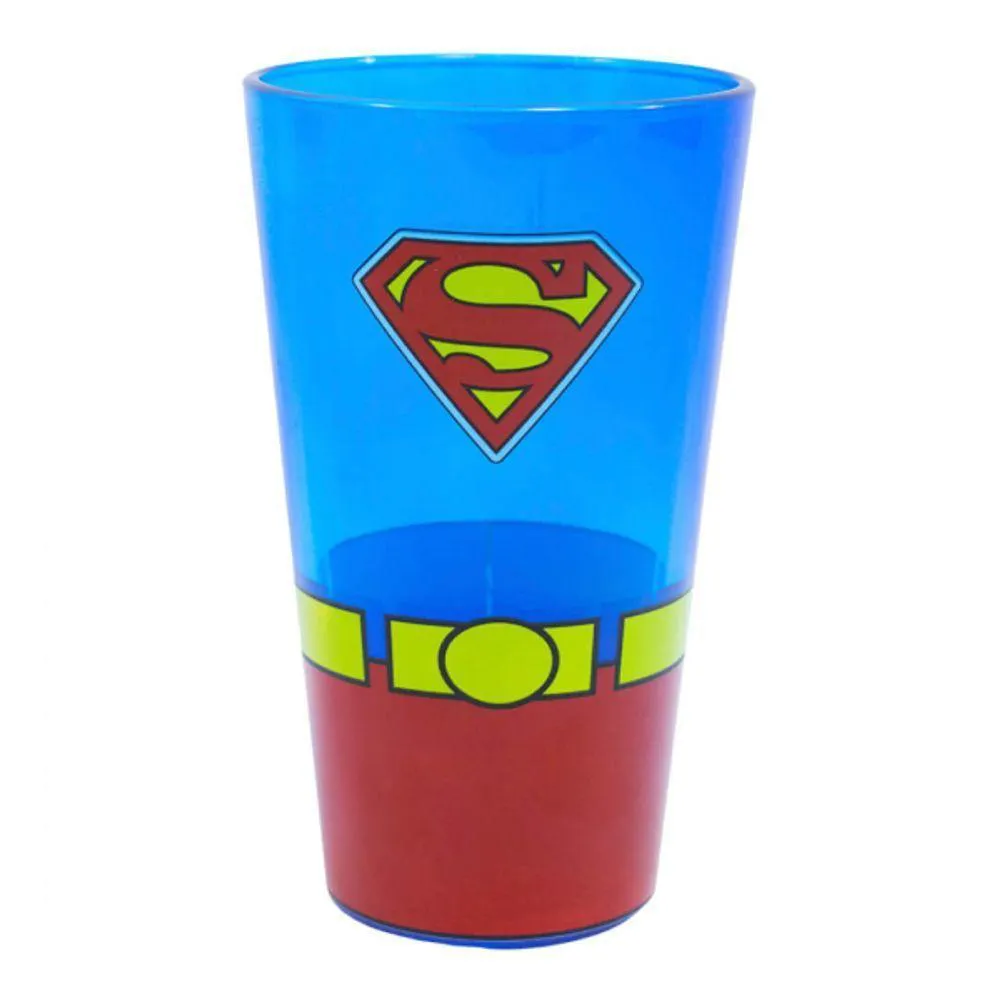 Copo De Vidro Super-homem Tasco Inport