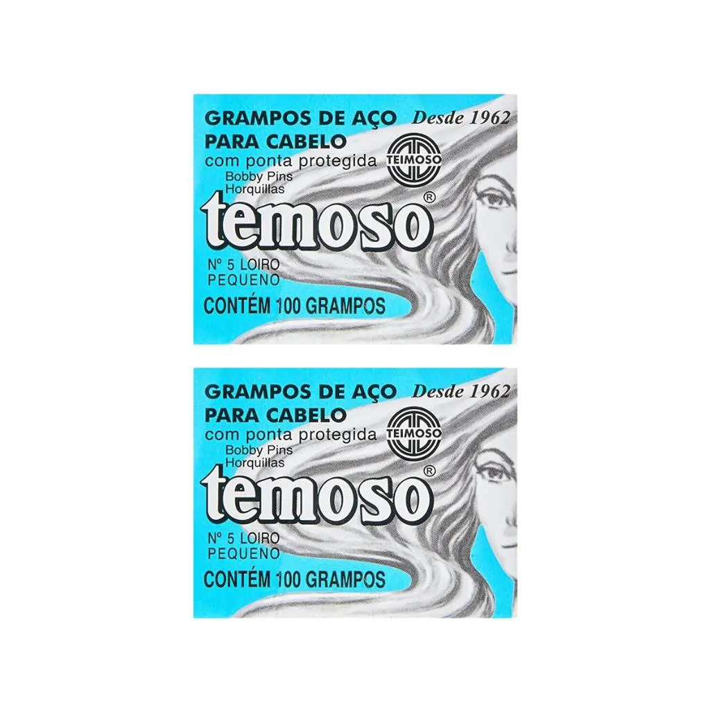 Grampo Teimoso N 5 Com 100un Louro - Kit C/ 2un