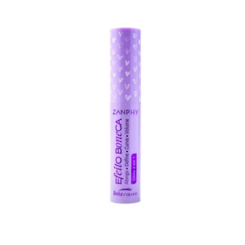Mascara Para Cilios Efeito Boneca Rimel Preto - ZANPHY