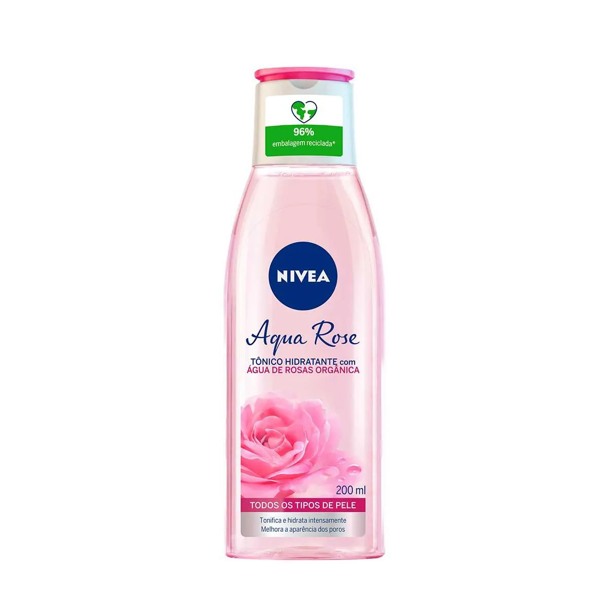 Tônico Hidratante Facial Nivea Aqua Rose 200ml