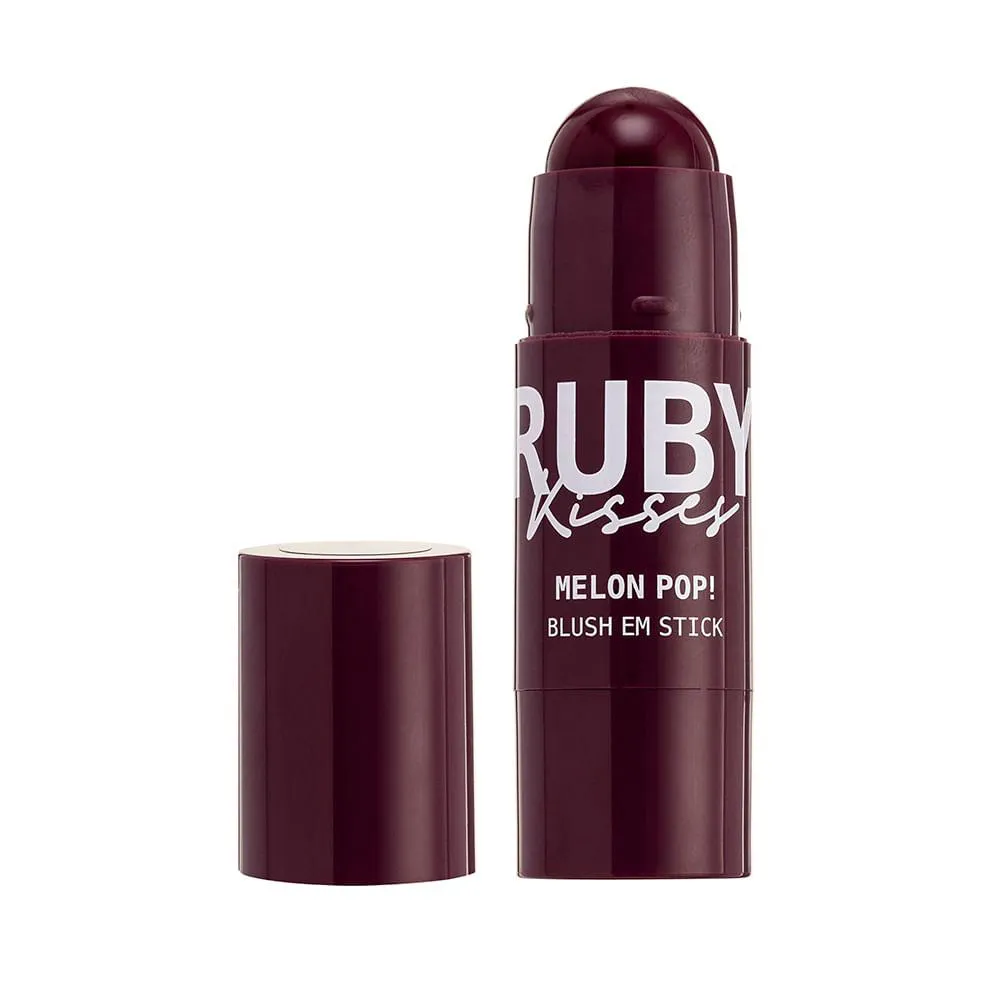 Blush em Stick Melon Pop! - Ruby Kisses Roxo