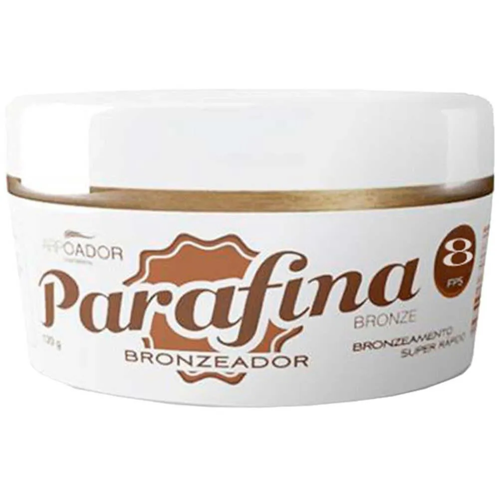 Parafina Bronze Arpoador FPS 8 Bronzeador Solar Pote 120g