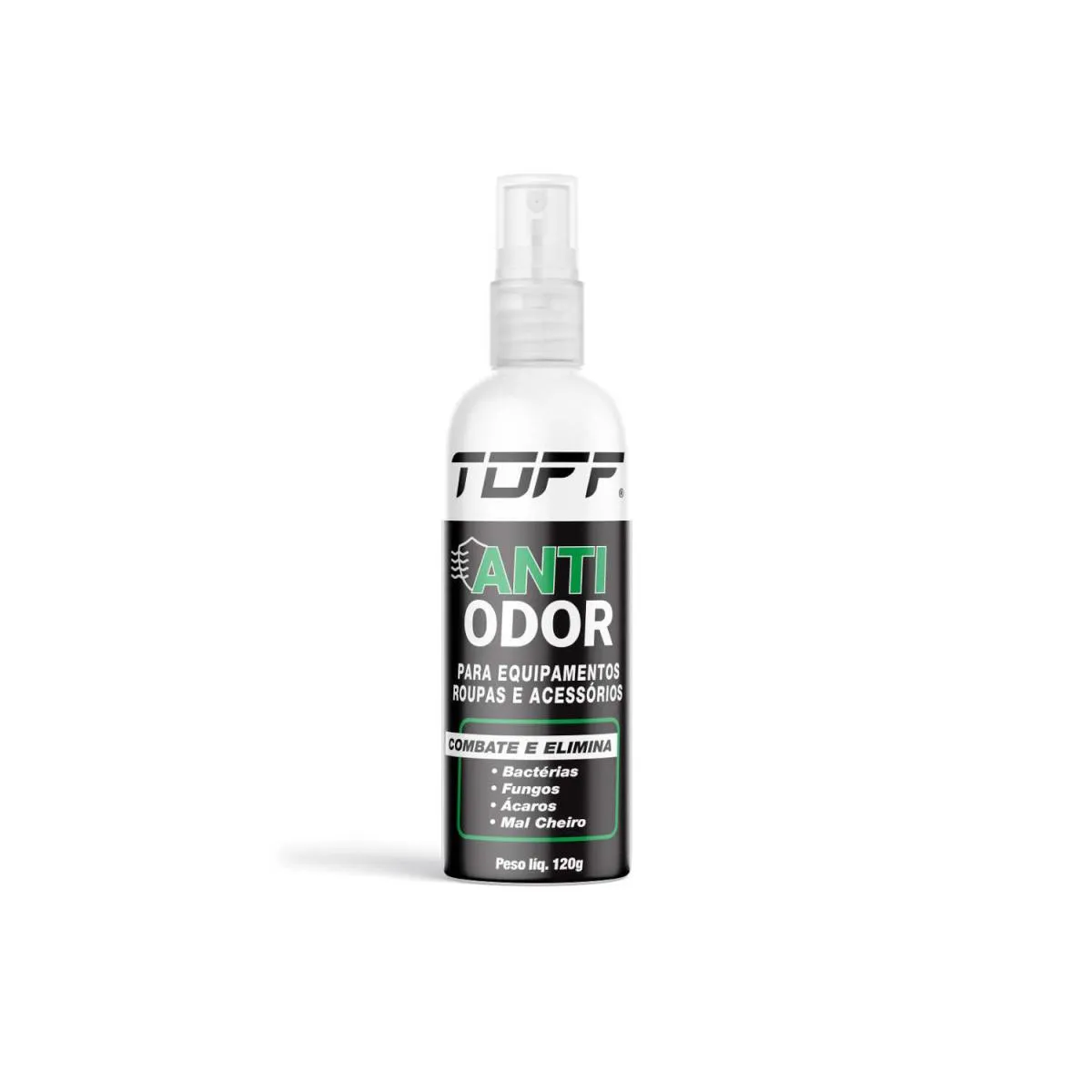 Spray Anti-odor Roupas Calçados Equipamentos Esportivos Toff