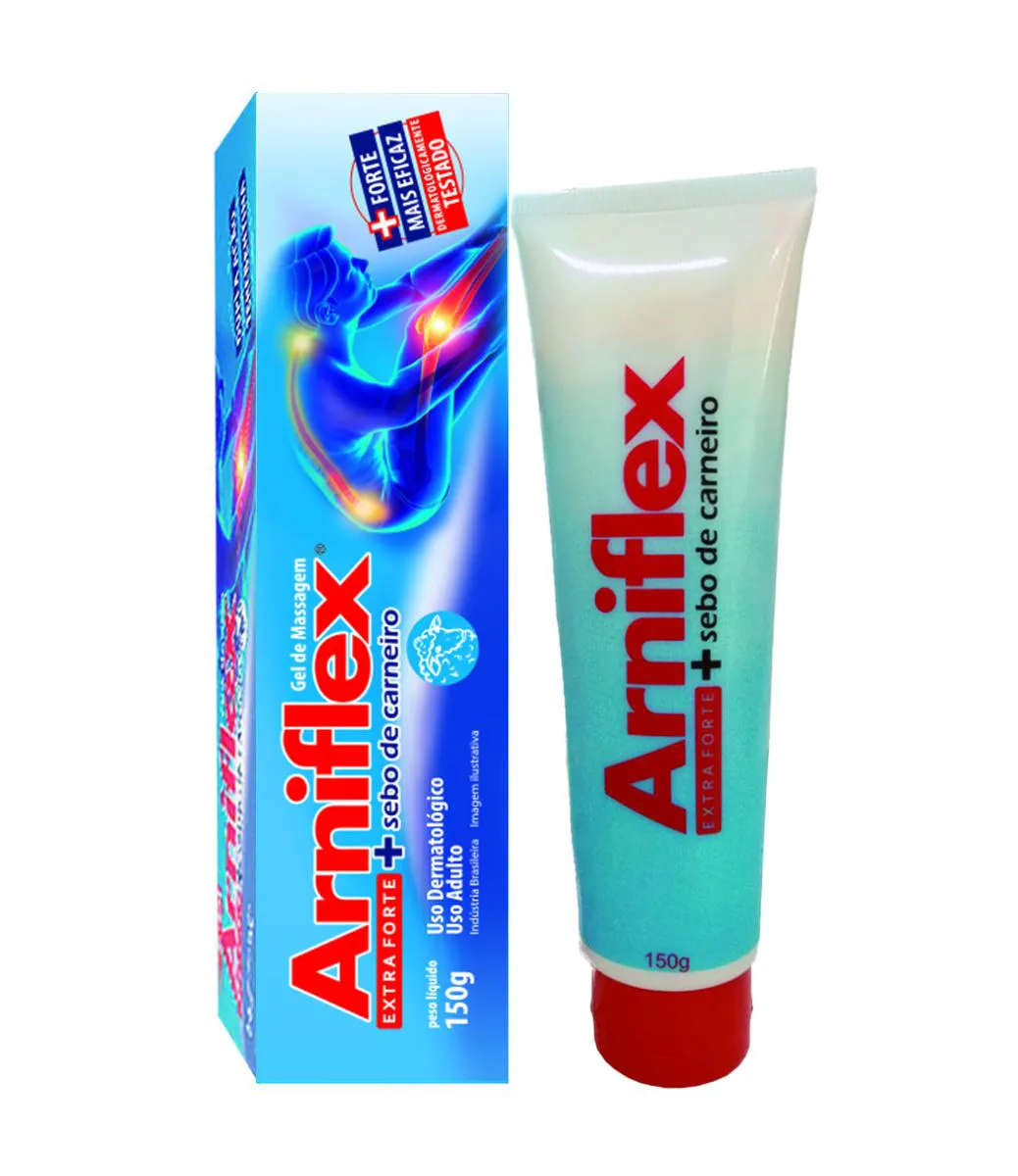 Arniflex Gel de Massagem Sebo de Carneiro 150g
