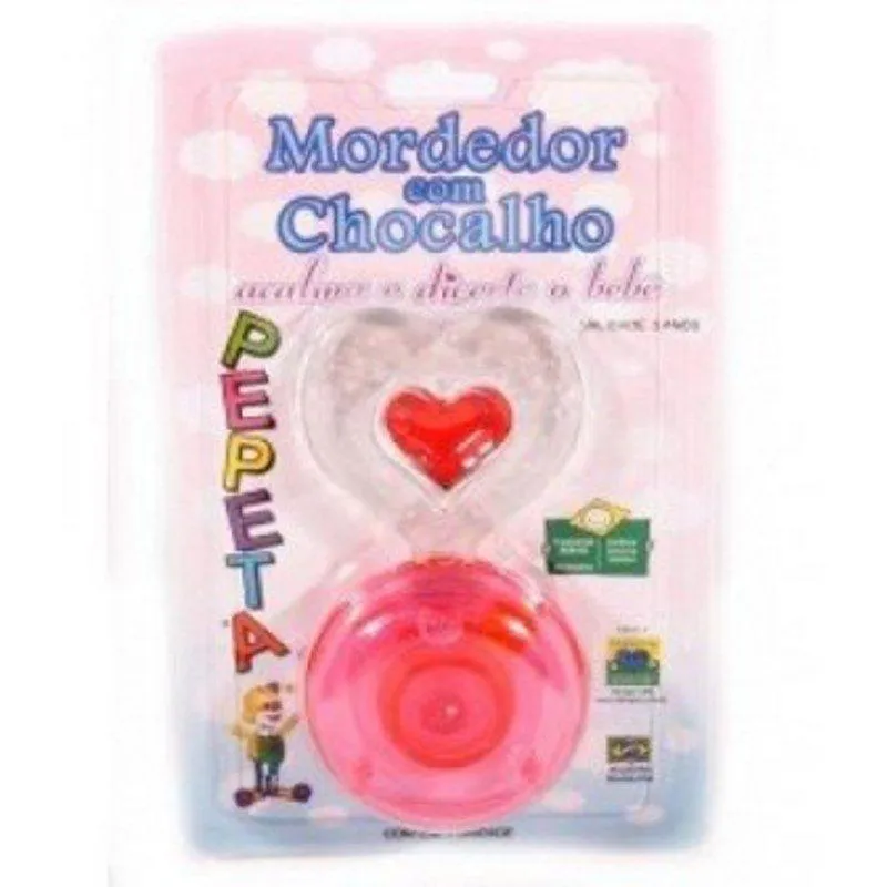 Mordedor com Chocalho Pepeta Ref. 1021