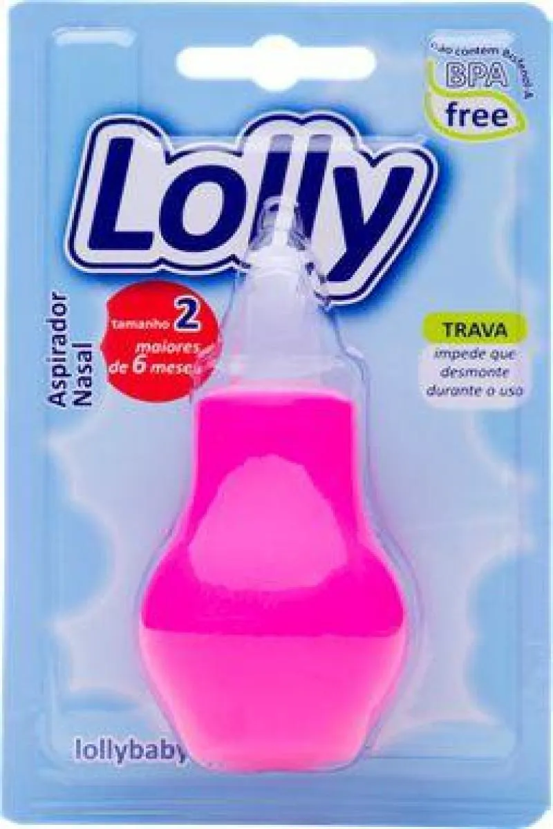 Aspirador Nasal Lolly Tam. 1 Azul Ref:7170-01 (cartelado)