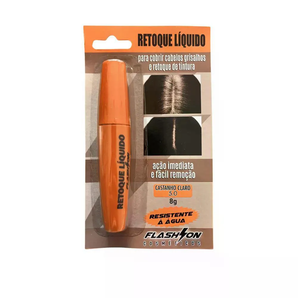 Retoque Liquido Flash On 5.0 Castanho Claro 8g