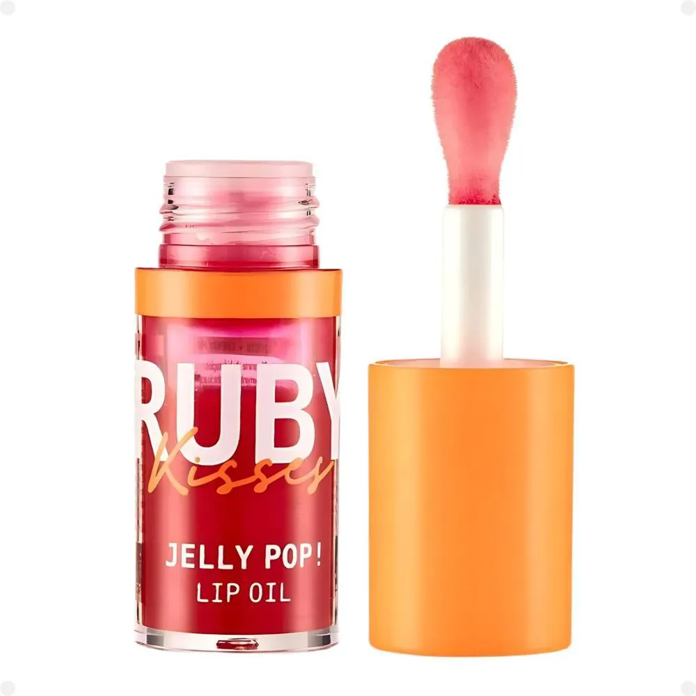 Lip Oil Ruby Kisses Jelly Pop 02 Cherry Pop! Rjp02b