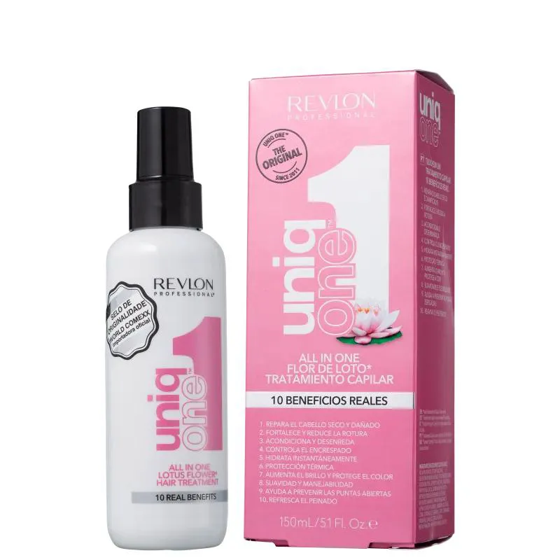 Revlon Professional Uniq One Lotus Flower Hair Treatment 150ml (rosa)