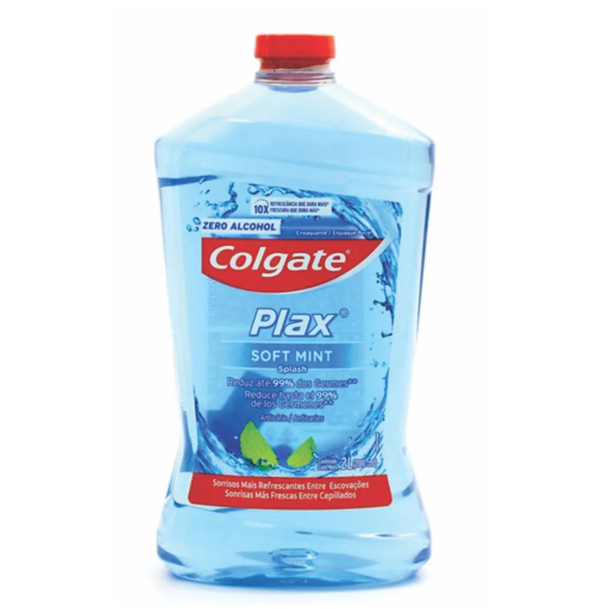 Enxaguante Bucal Refil Colgate Plax Menta 2 Litros