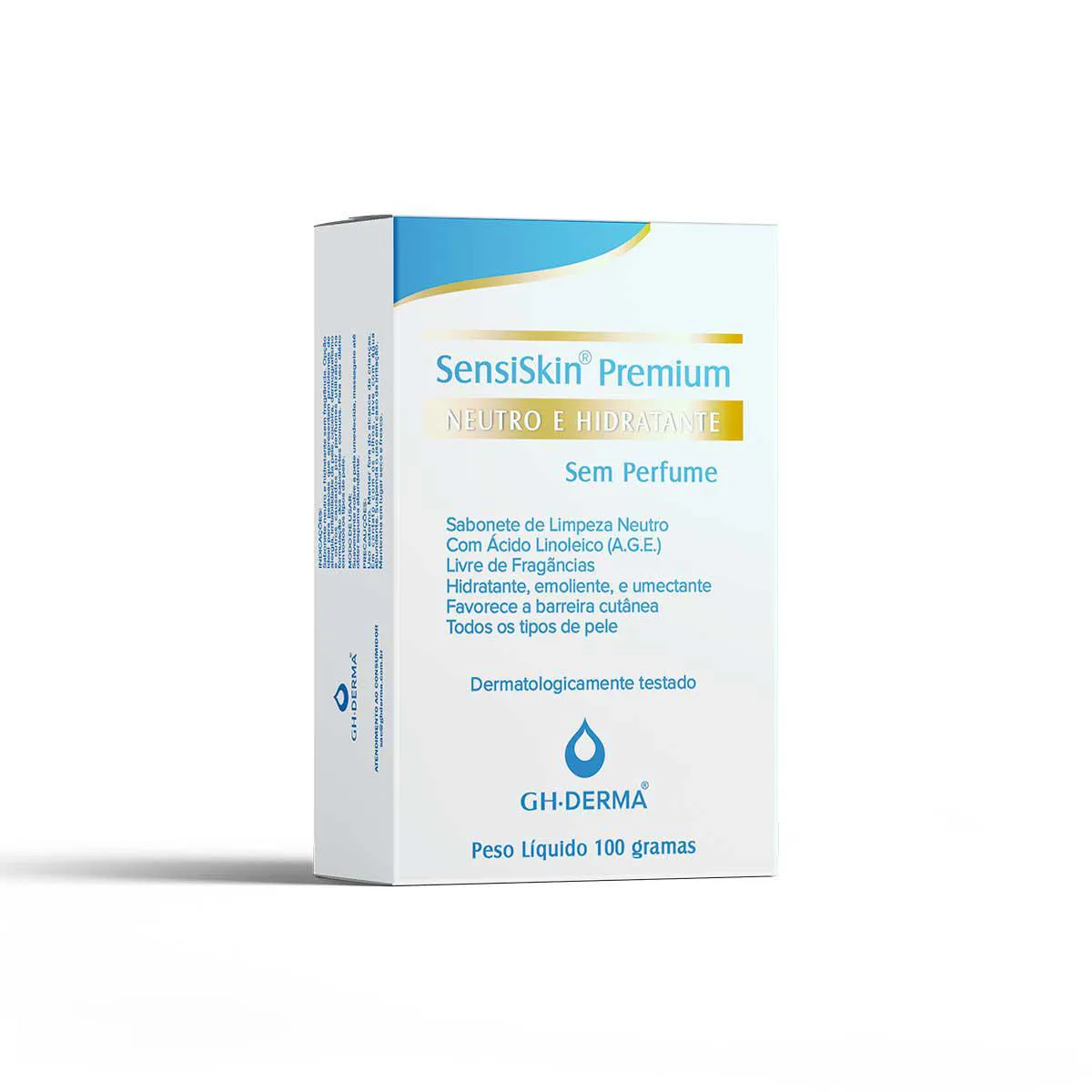 Sabonete em Barra SensiSkin GH Derma Premium Sem Perfume 100g