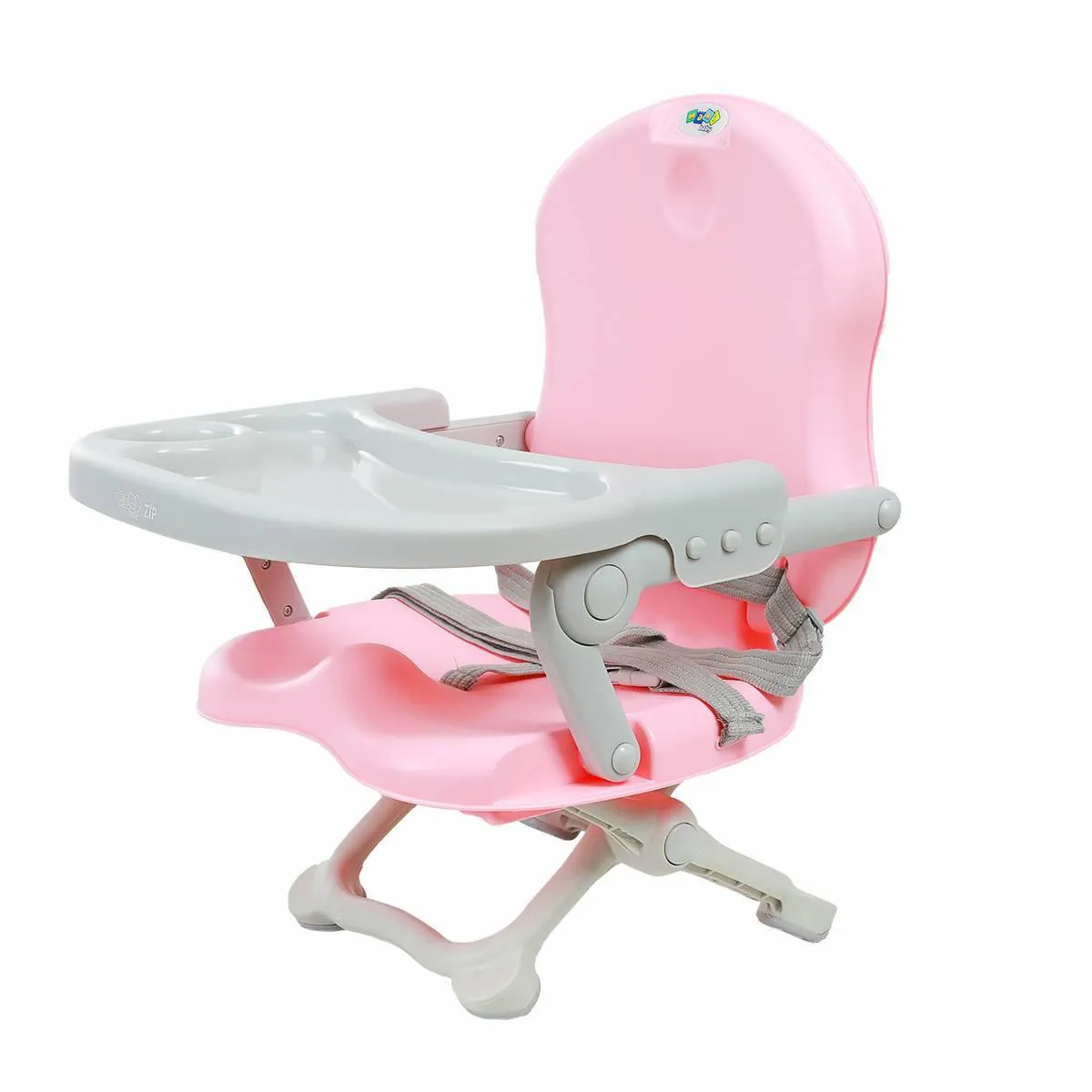 Cadeira de Alimentação Portátil P/ Bebê Zip - Maxi Baby Rosa