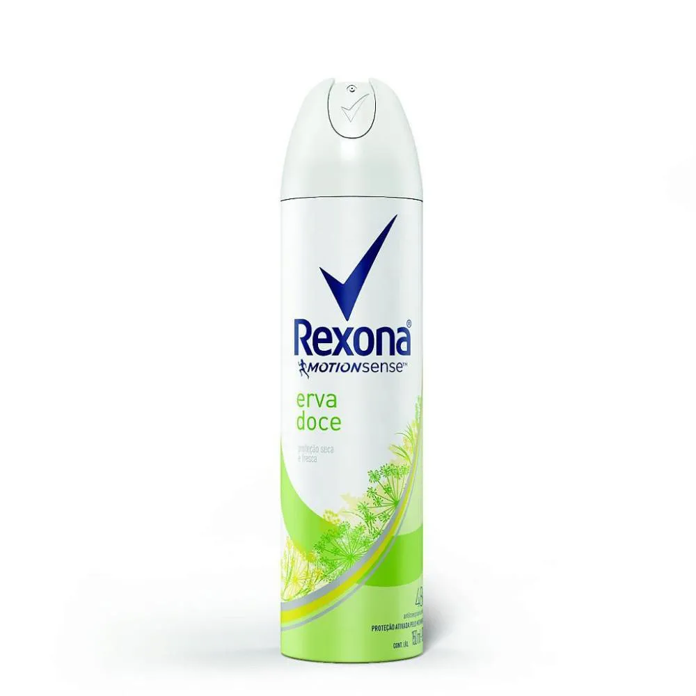 Desodorante Rexona Aerosol Woman 150ml Erva Doce