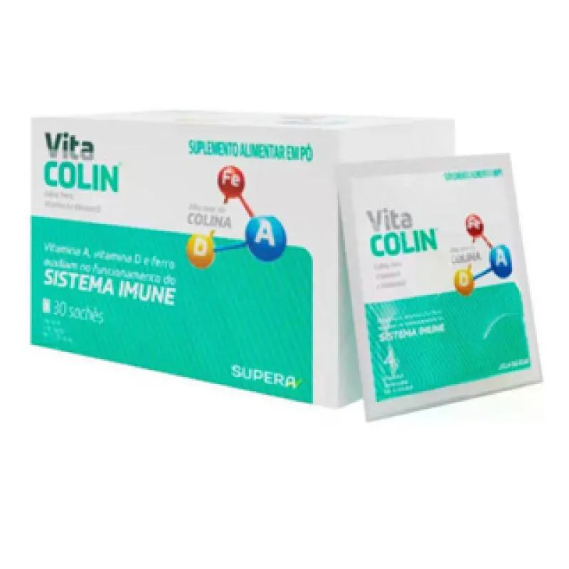 Vita Colin Suplemento Infantil 30 Cps