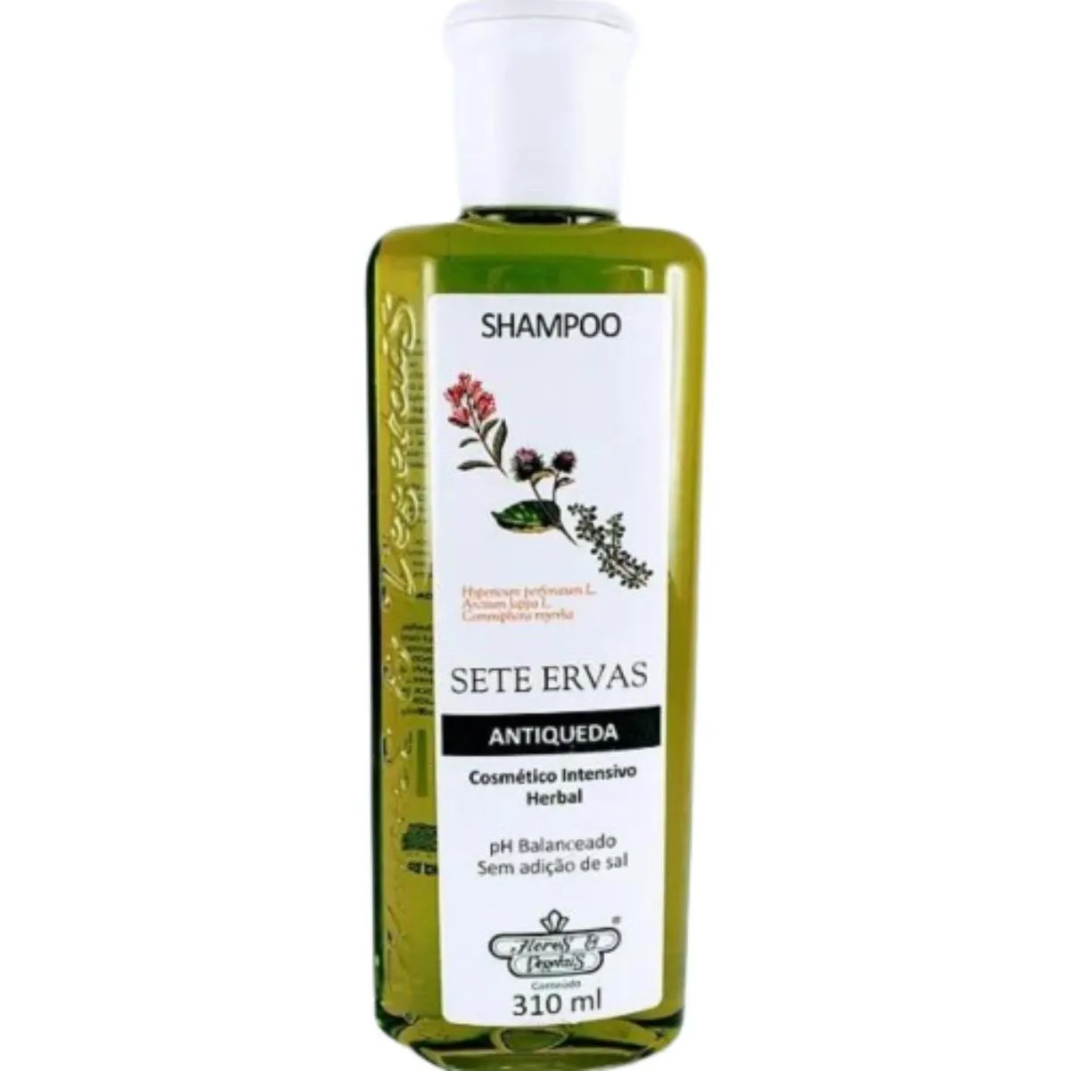 Flores E Vegetais Shampoo Antiqueda Sete Ervas 310ml