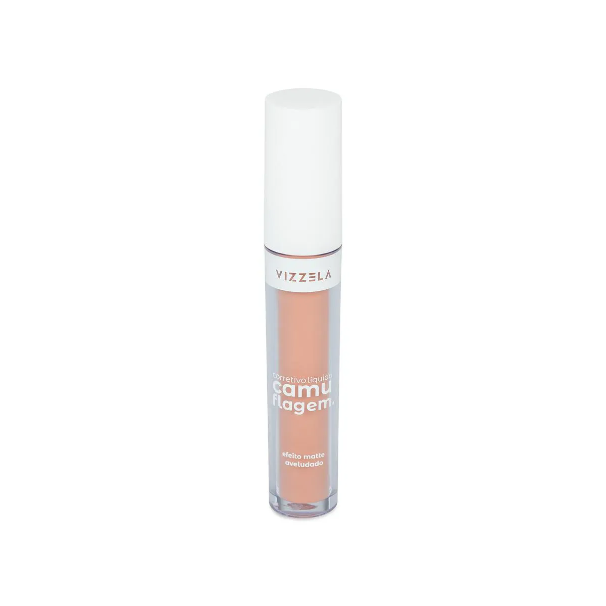 Corretivo Líquido Matte - Camuflagem Salmão - Vizzela