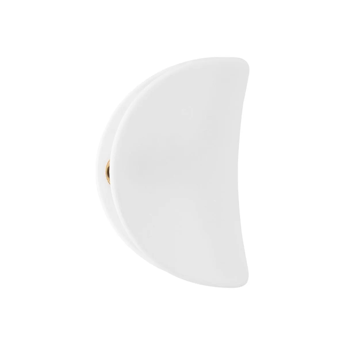 Piranha de Cabelo Meia Lua Branca - ProArt Branco