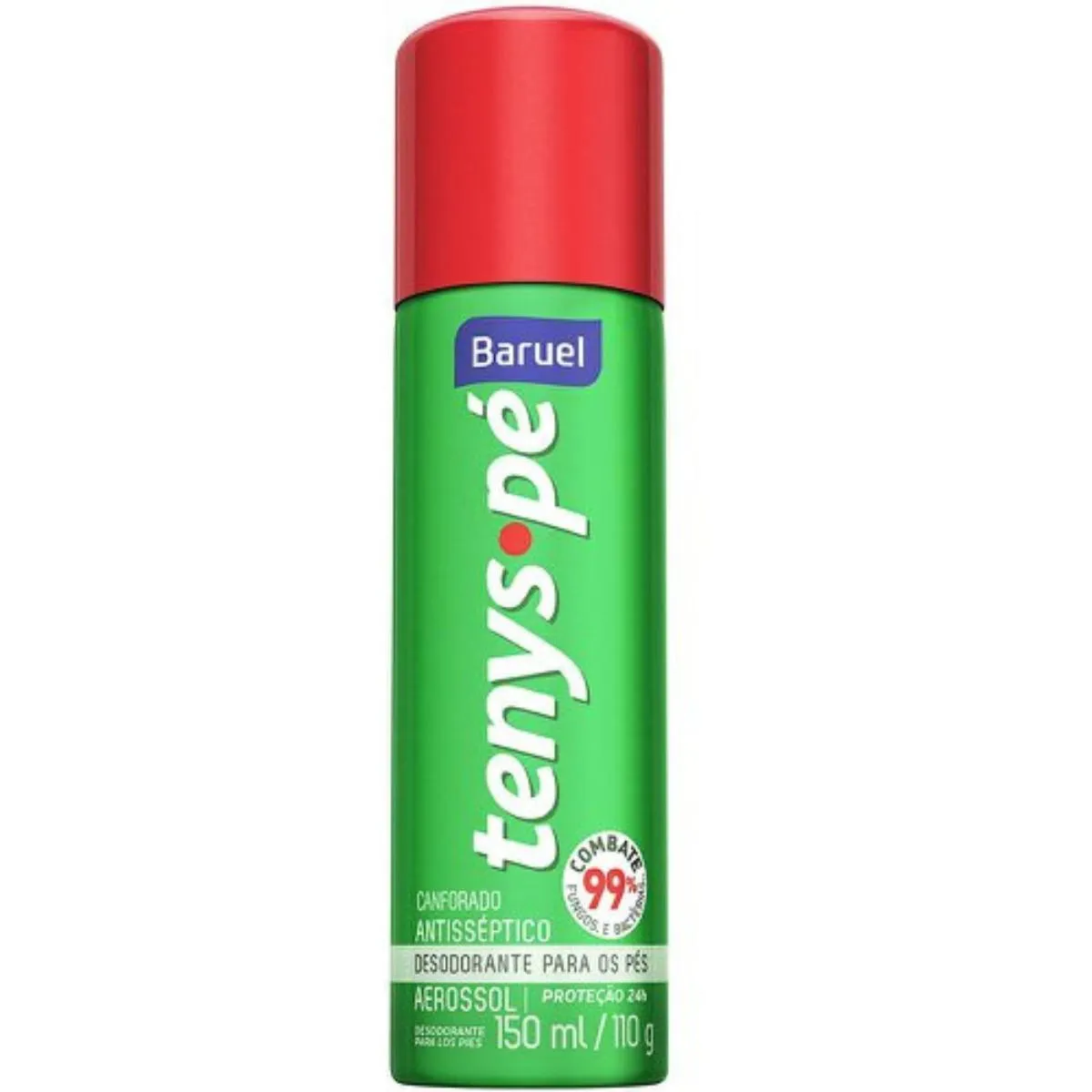 Tenys Pé Baruel Aerosol Canforado 110g