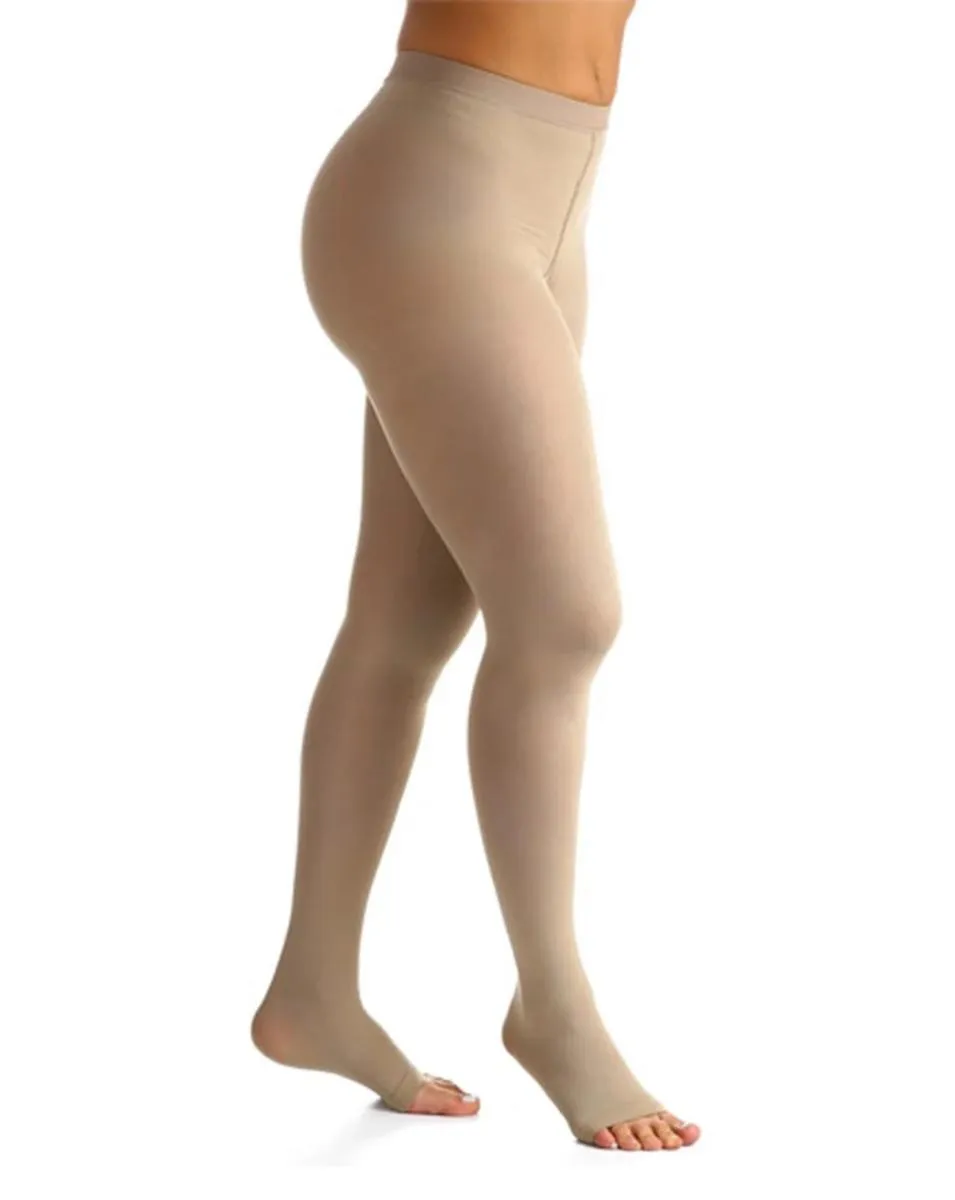 Meia Calça Sigvaris 862A 20-30 Mmhg Ponteira Aberta Xg3 Natural