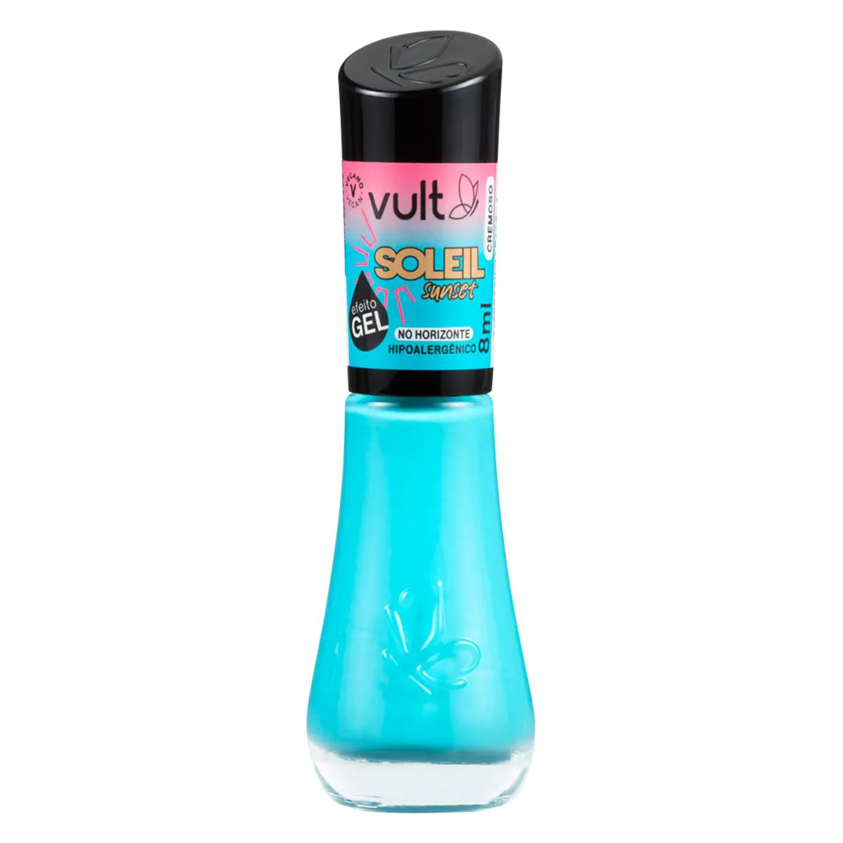 Esmalte Cremoso Vult 5 Free Soleil Sunset Efeito Gel 8ml - No Horizonte