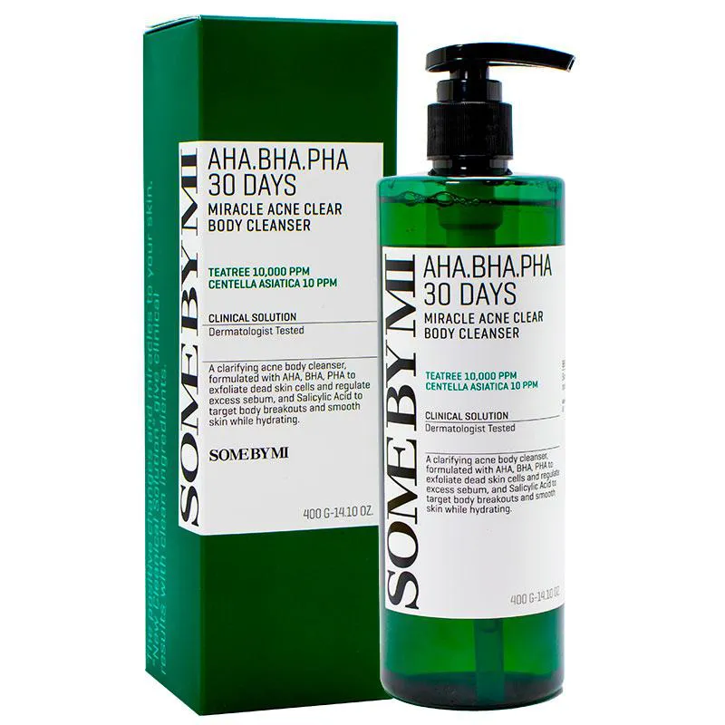 Sabonete Líquido Corporal Some By Mi Miracle Acne Clear Body Cleanser 400g
