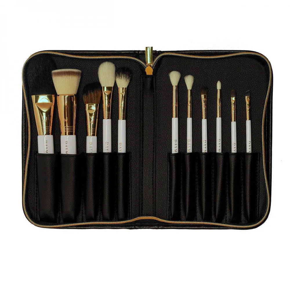 Coleção de Pincéis Alessandro Alcântara 11 Peças - Daymakeup