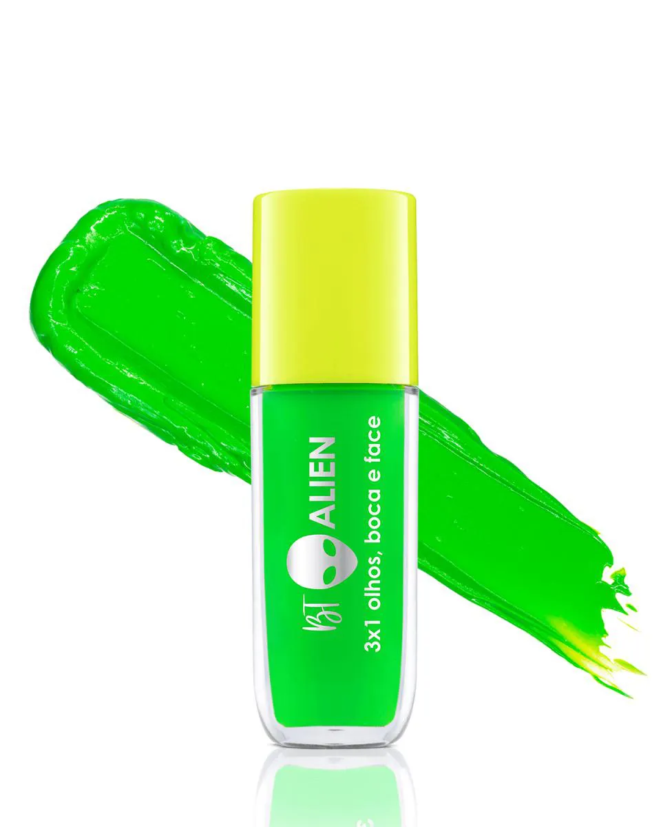 Bt Alien Sombra E Delineador Green Neon - Bruna Tavares