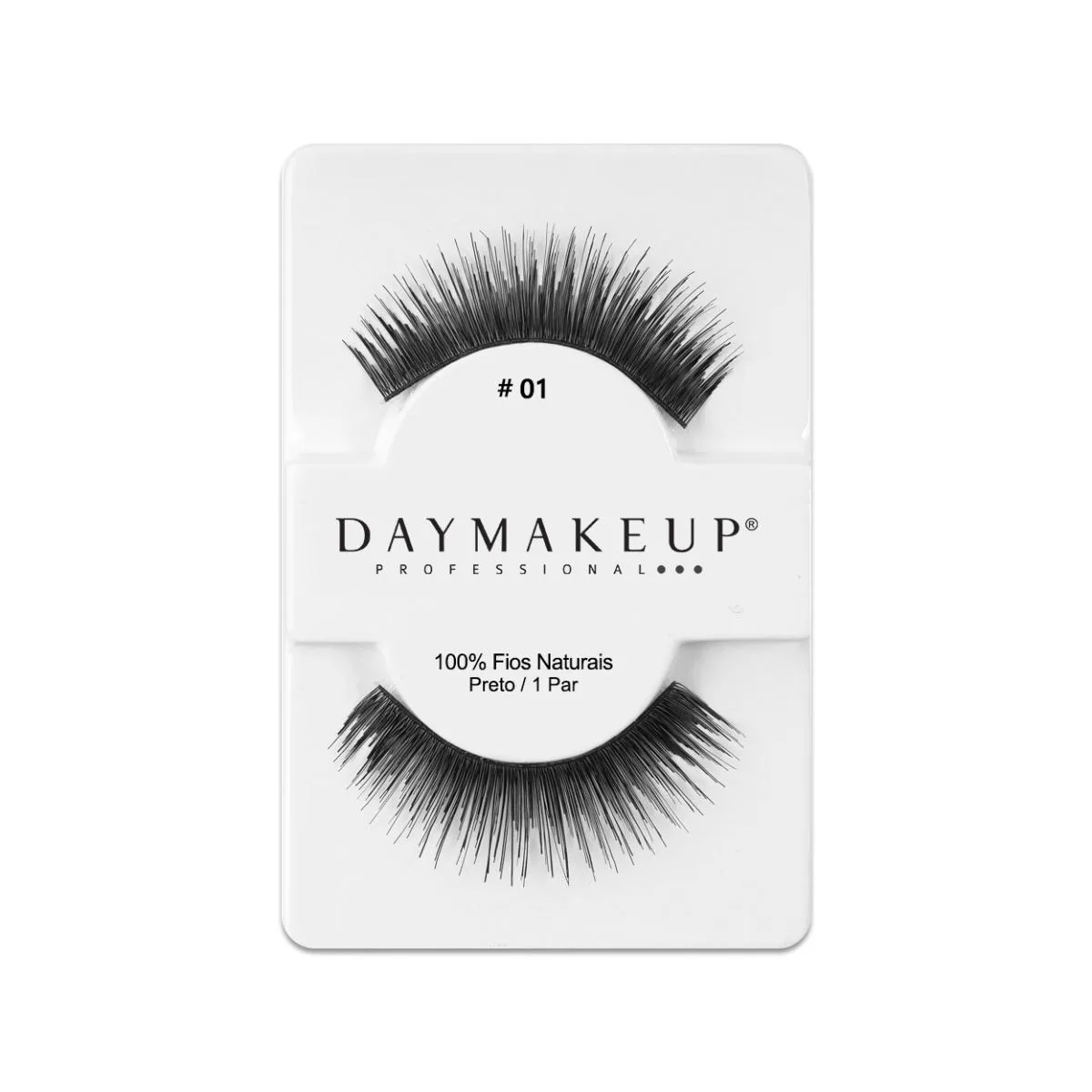 Cílios Postiços #01 - Human Hair - Daymakeup