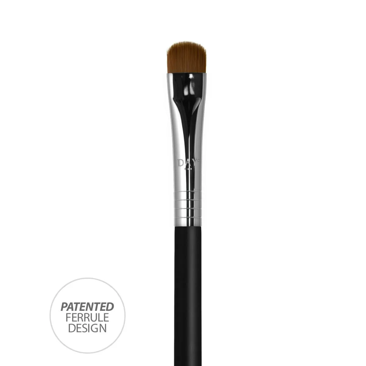 Pincel Chato Curto de Alta Precisão O113 - Daymakeup