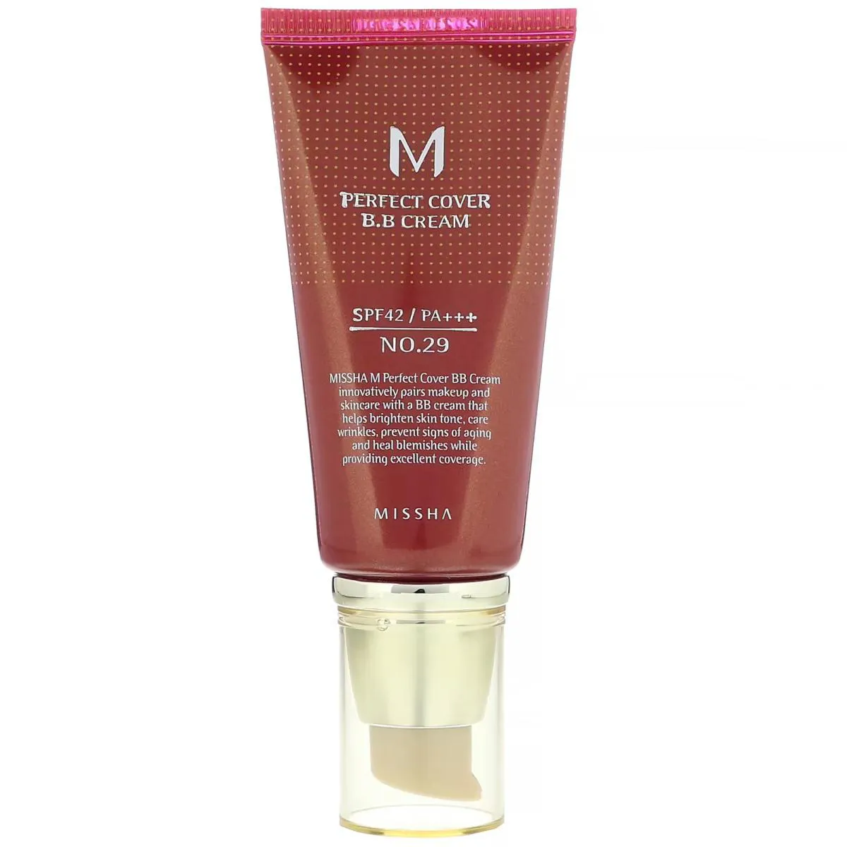 Creme Bb Facial No 29 Bege Caramelo Fps 42 50ml - Missha