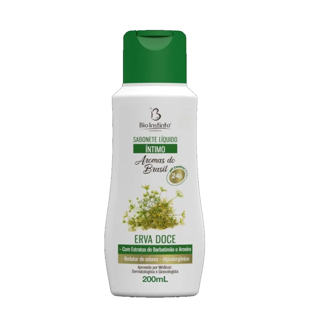 Sabonete Líquido Íntimo de Erva Doce 200Ml - Bio Instinto