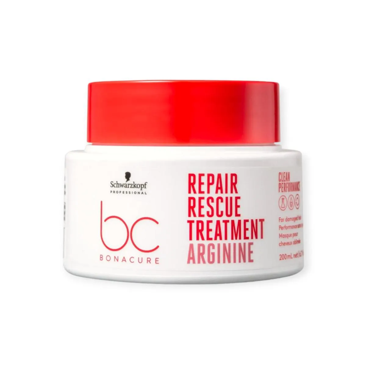 Máscara Schwarzkopf Repair Rescue Bc Clean Performance 200ml