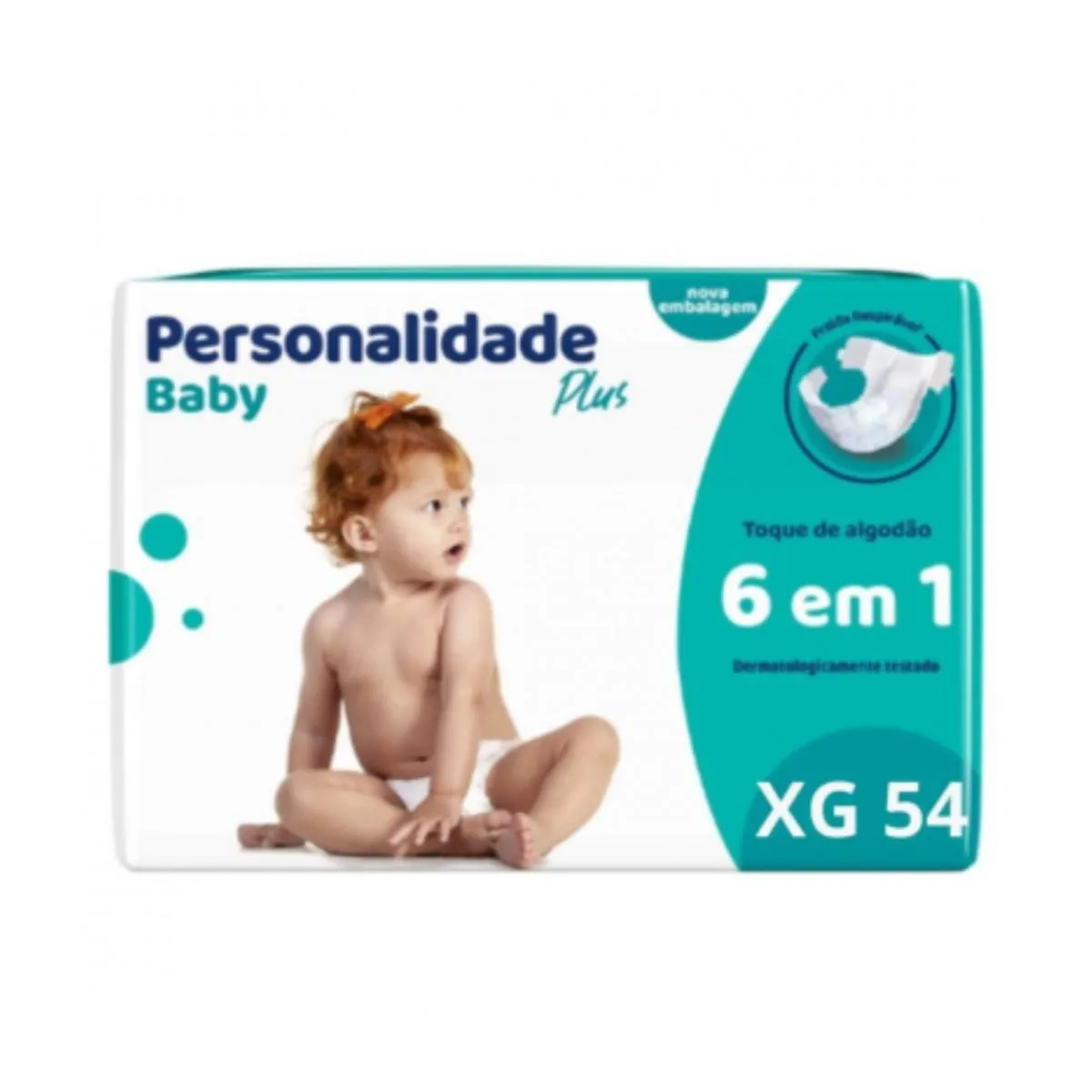 Fralda Baby Plus Xg Conforto e Proteção C54 - Personalidade