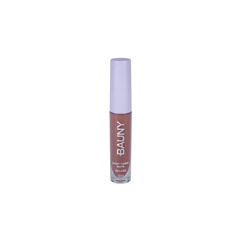 Batom Líquido Efeito Matte Bauny Cosméticos Cor 020 5ml
