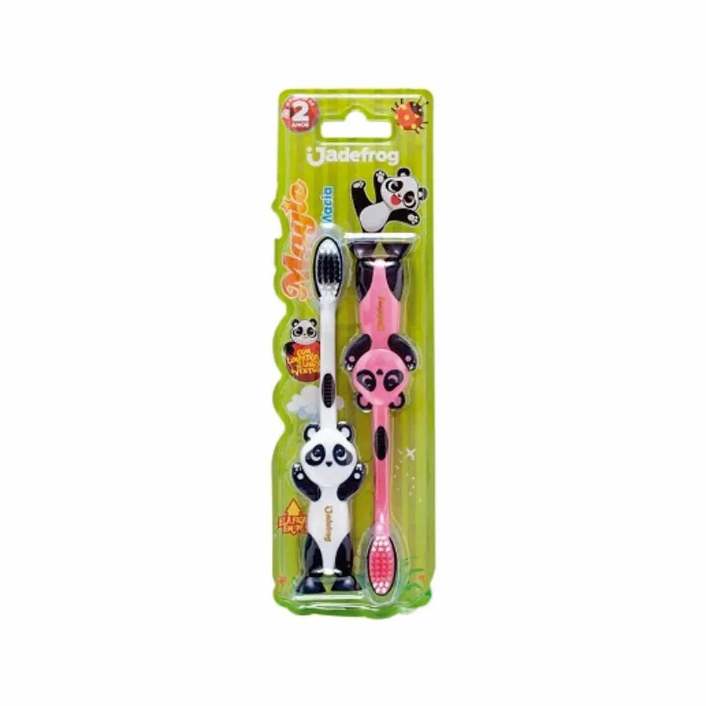 Escova Dental Infantil Jadepro Magic Kids Macia com 2un