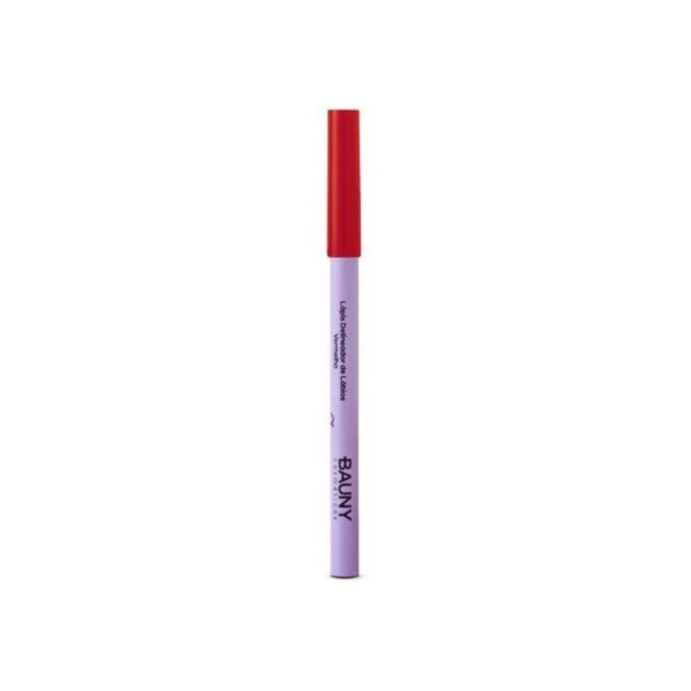 Lapis Delineador Boca Bauny Vermelho