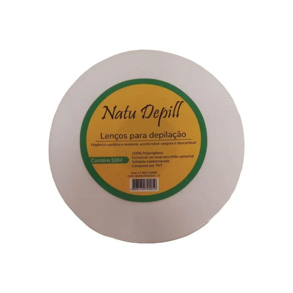 Lenço para Depilação Natu Depill Depille 50M.