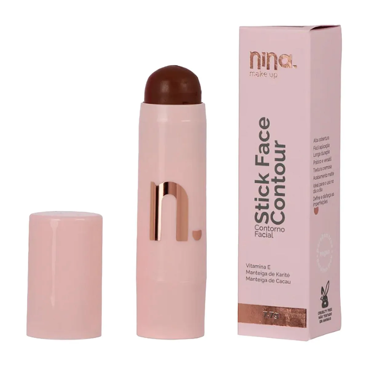 Nina Make Up Stick Face Contour Contorno Facial Cor 03