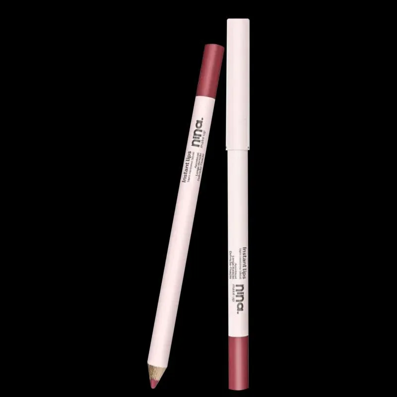 Nina Make Up Instant Lips Lápis Contorno Labial Essência