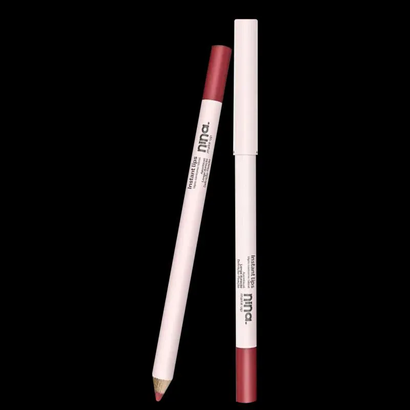 Nina Make Up Instant Lips Lápis Contorno Labial Princípio
