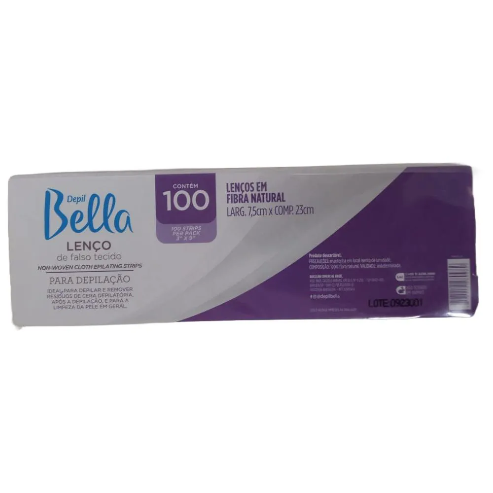 Papel Depilatório Depil Bella Gran Style 100fls