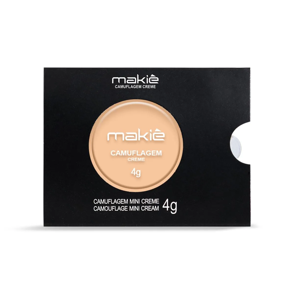 Mini Camuflagem Creme 4g Black